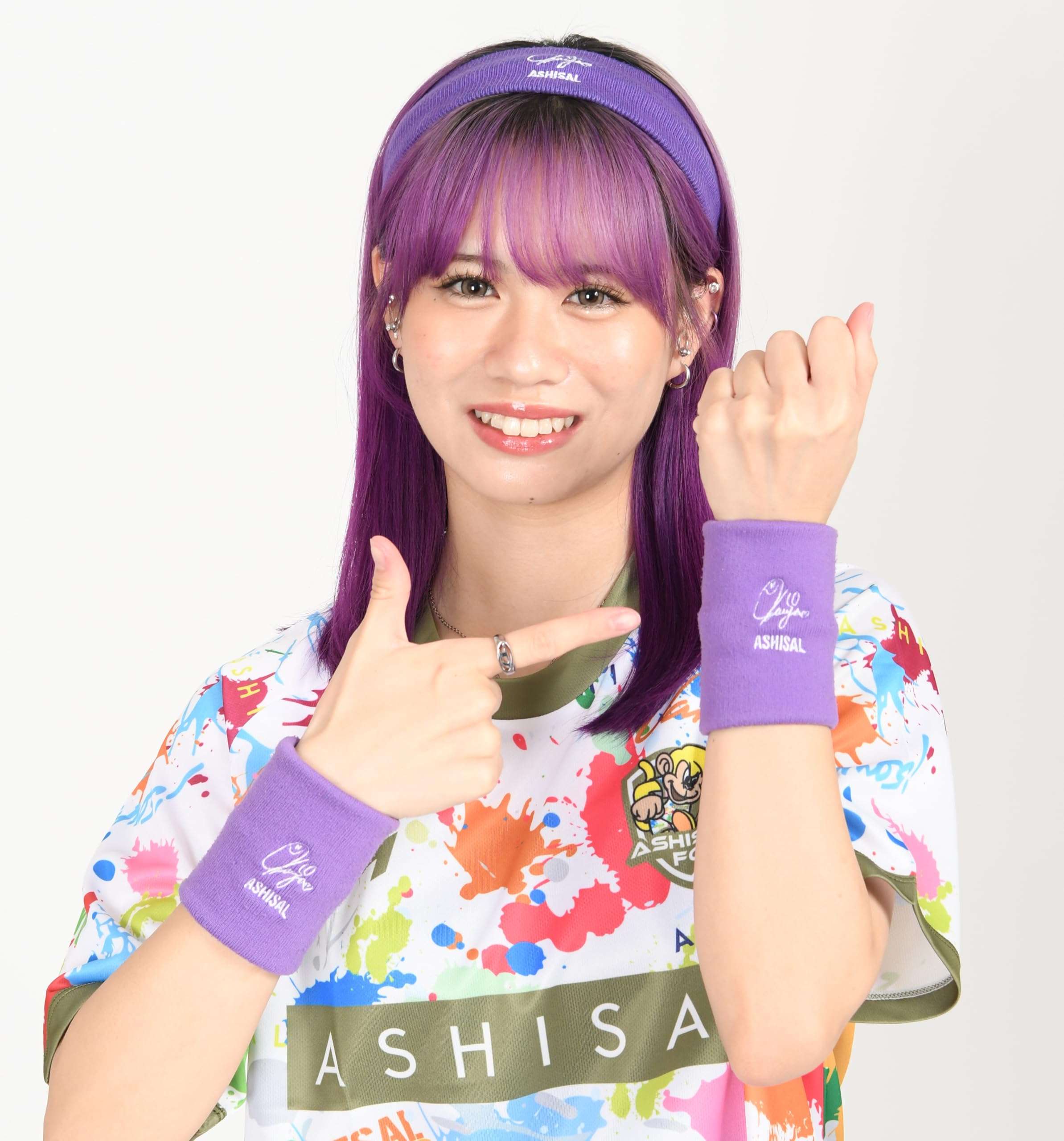 Amazon | 【2個セット】[あしざるFC] かにゃ リストバンド GDS